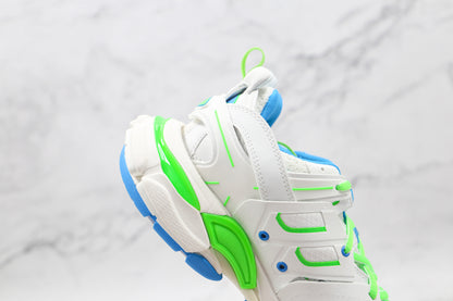 Balenciaga Track "White-Green-Blue"