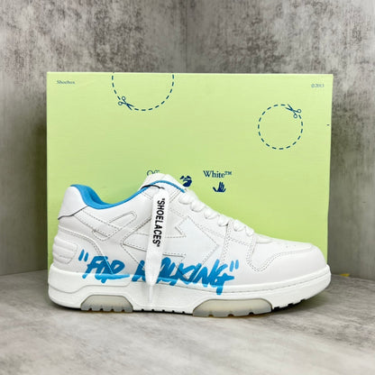 Off-White Out Of Office "White-Blue For Walking"