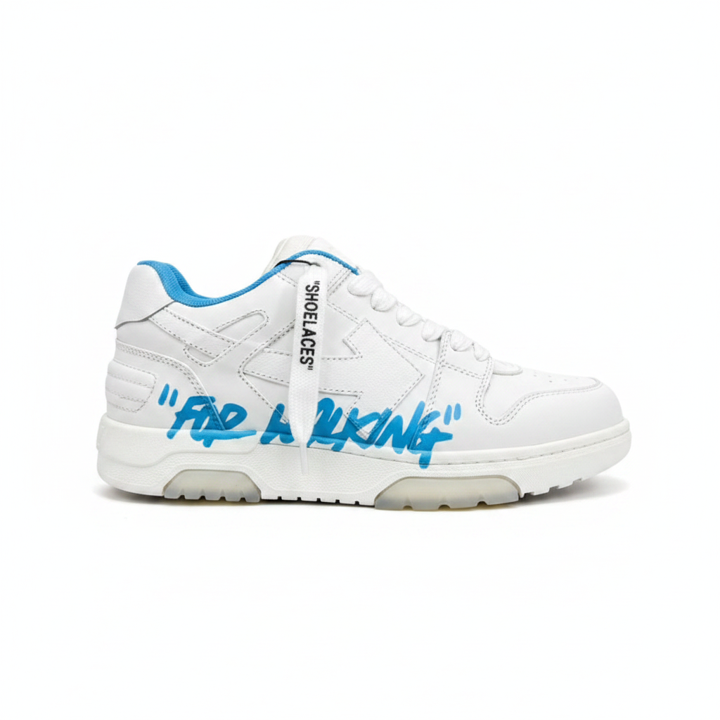 Off-White Out Of Office "White-Blue For Walking"