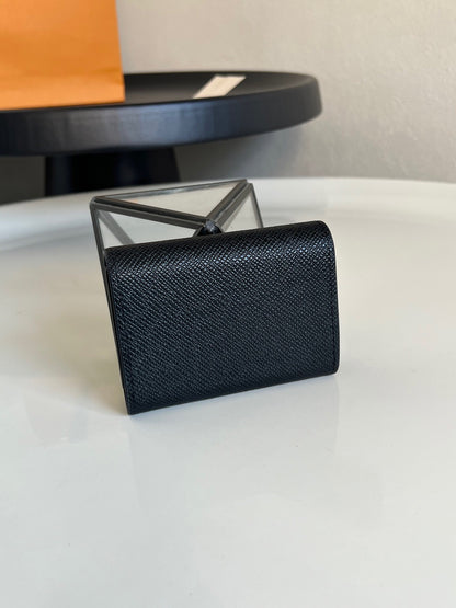 Louis Vuitton Envelope Business Card Holder "Taiga Leather"