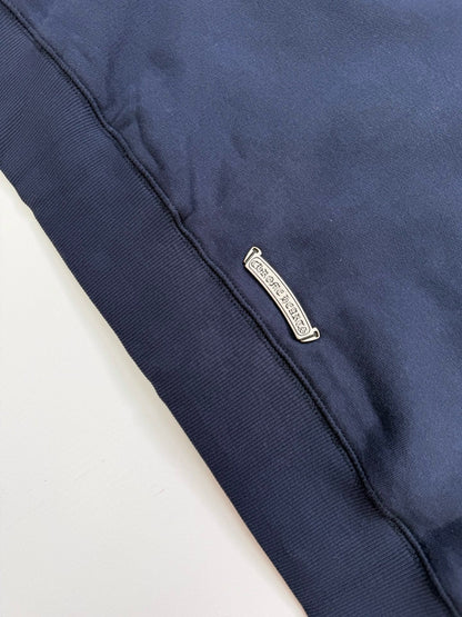 Chrome Hearts Paper Jam Triple Cross Zip Hoodie "Navy"