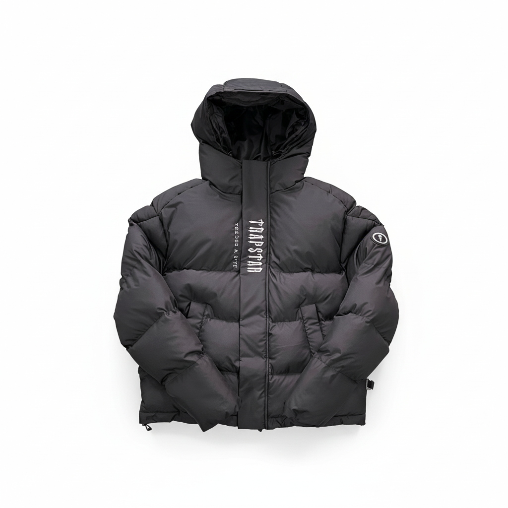 Trapstar Decoded 2.0 Down Jacket "Black"