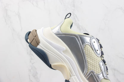 Balenciaga Triple S "White-Silver"