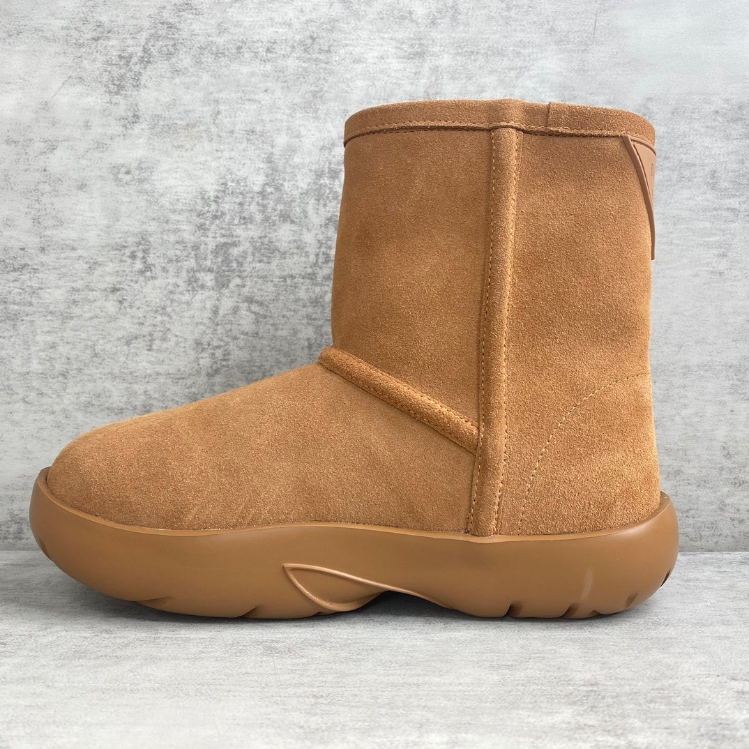 Bottega Veneta Snap Ankle Boot "Brown"