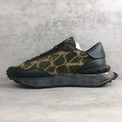 Valentino Garavani Netrunner "Green-Black-Beige Monogram"