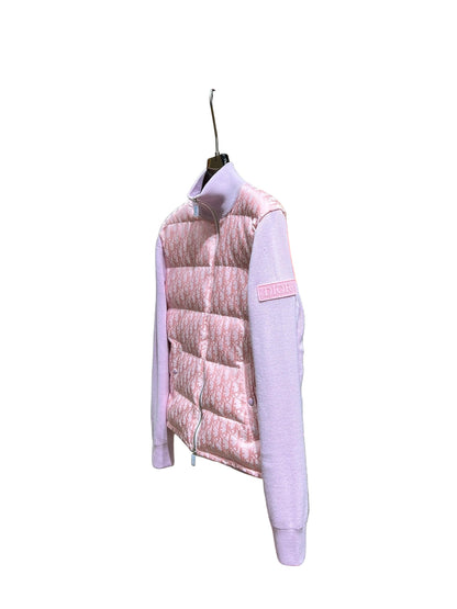 Dior Quilted Down Jacket "Pink"