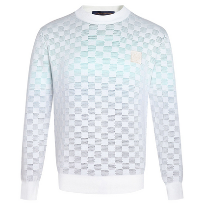 Louis Vuitton Damier Gradient Jacquard Pullover "Multicolor"