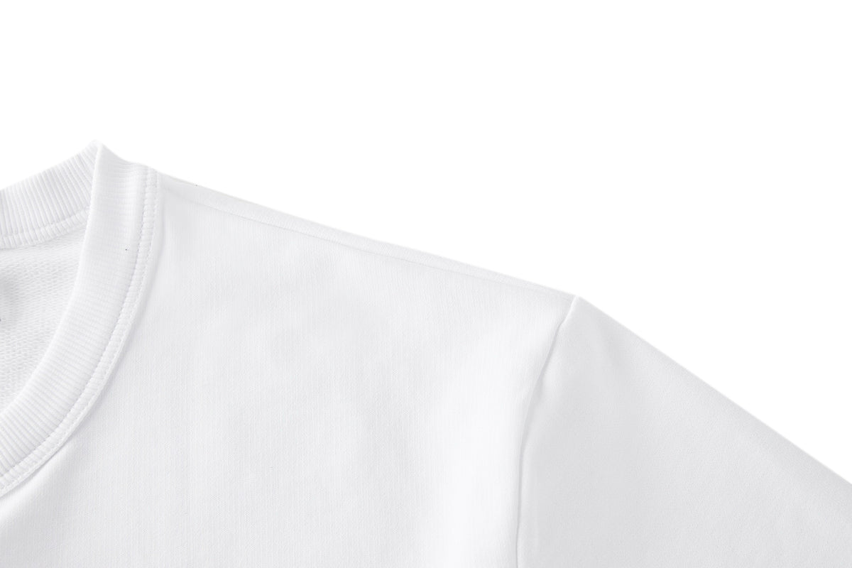 Dior Médaillon Colibri Sweatshirt "White Cotton Fleece"