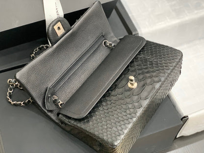 Chanel Python Mini Flap Bag
