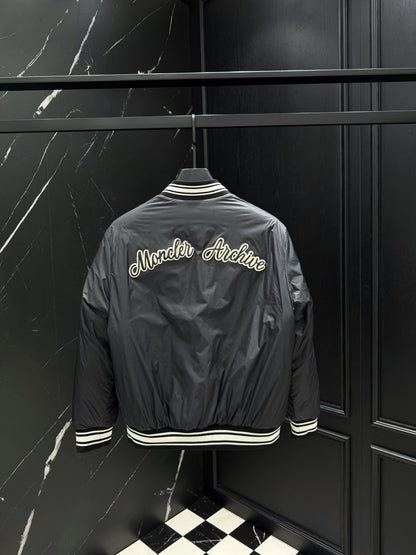 Moncler Bouchet Reversible Bomber Down Jacket "Black"