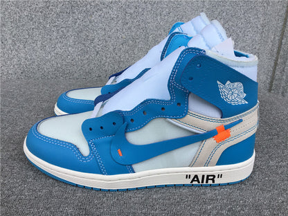 Off-White x Jordan 1 Retro High OG 'UNC'