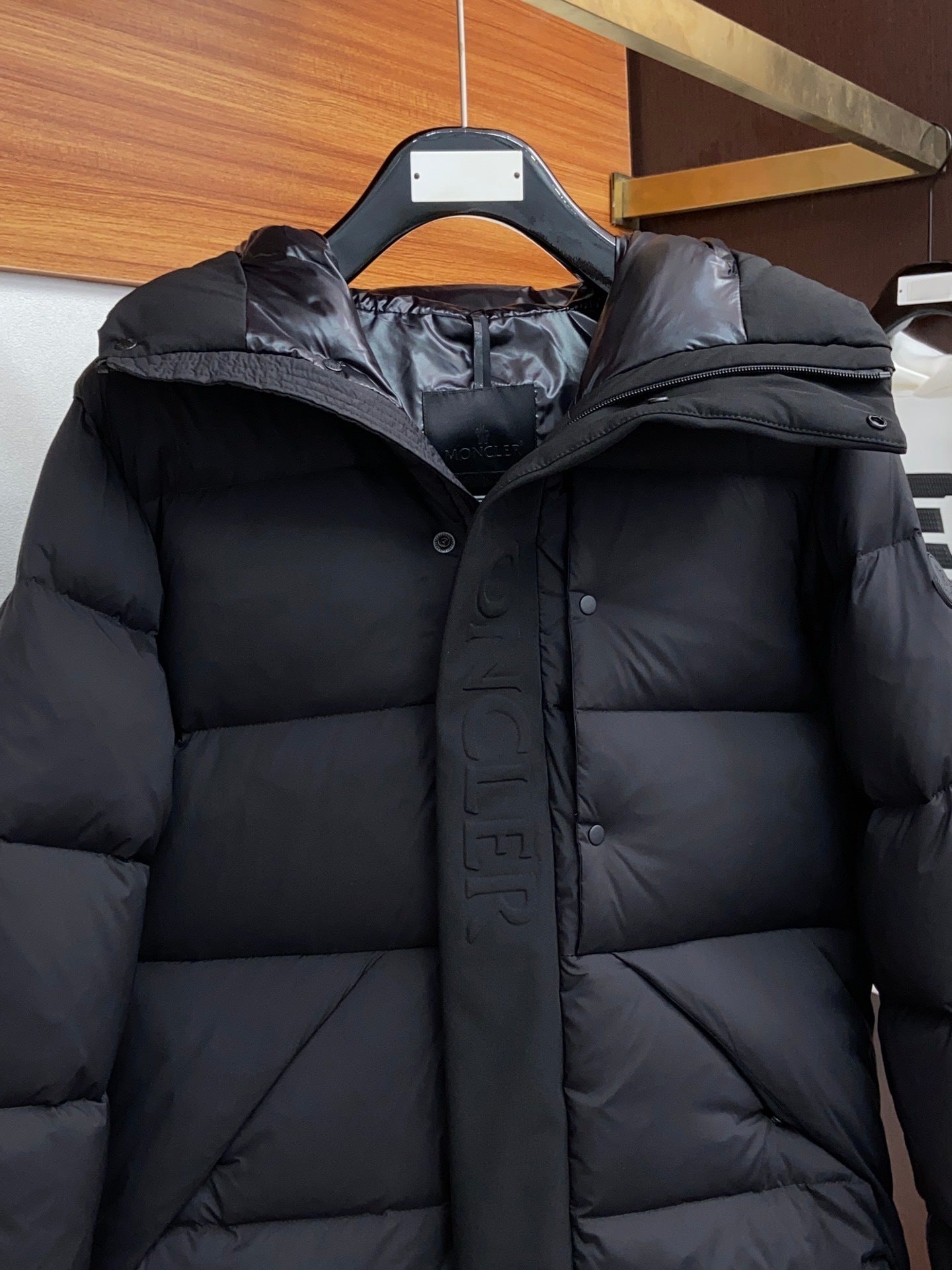 Moncler Madeira Hooded Down Jacket "Black"