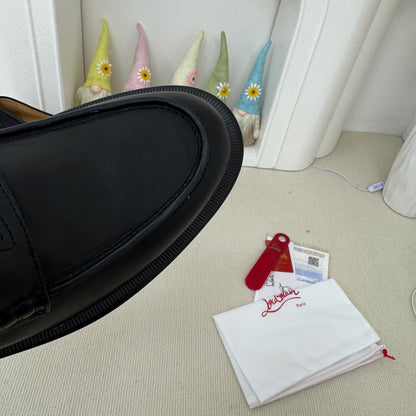 Christian Louboutin Urbino Moc Loafers "Black"