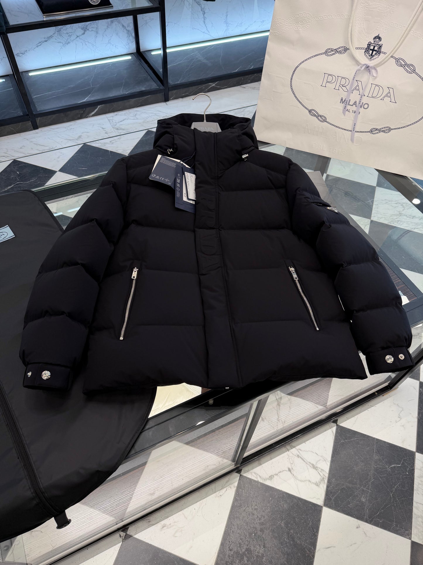 Prada Down Jacket "Black"