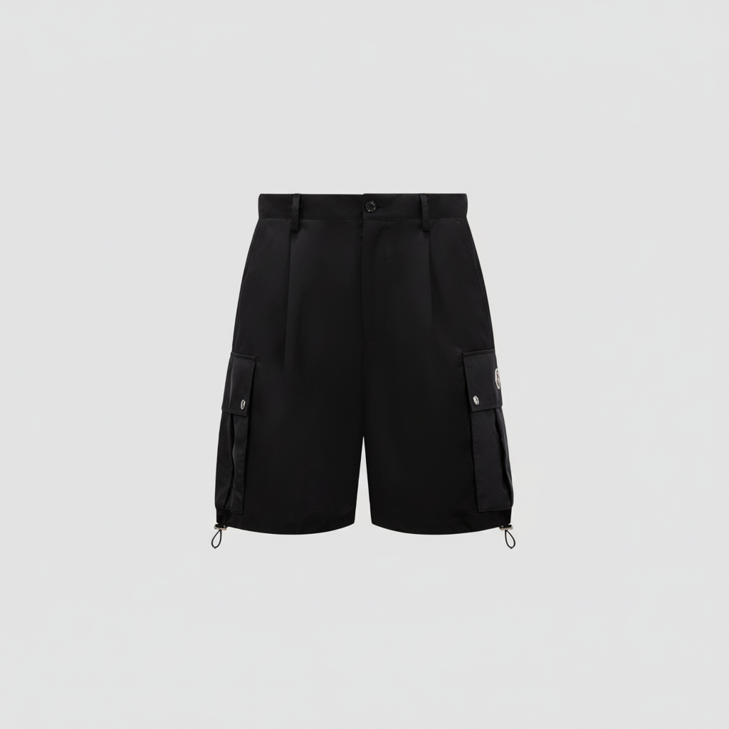 Moncler Cargo Shorts "Black"
