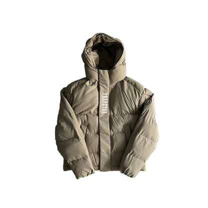 Trapstar Decoded 2.0 Down Jacket "Beige"