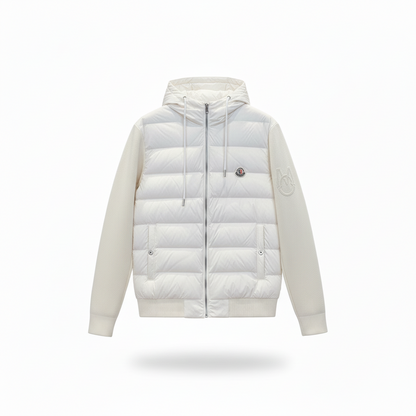 Moncler Hybrid Down Jacket "White"
