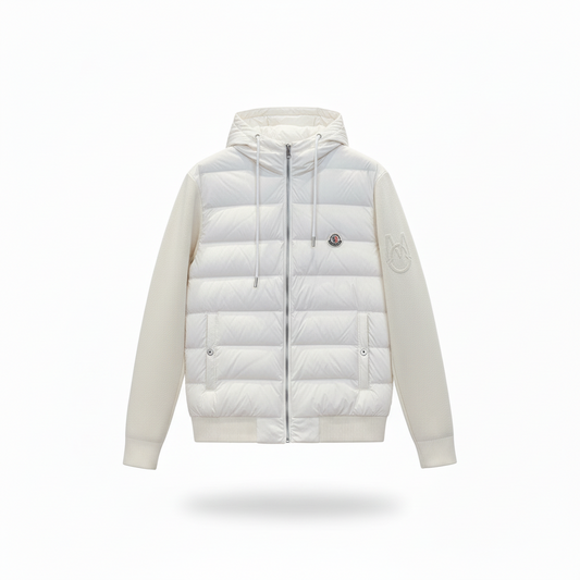 Moncler Hybrid Down Jacket "White"