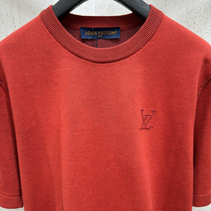 Louis Vuitton Jacquard Short-Sleeved Crewneck "Ketchup"