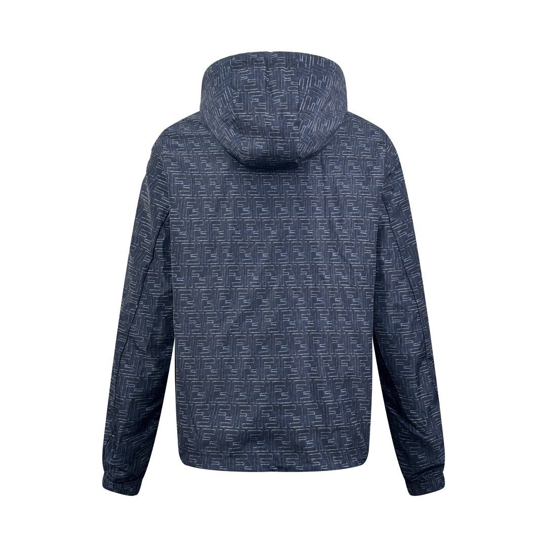 Fendi FF Reversible Winbreaker Jacket "Blue"
