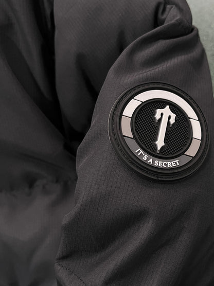 Trapstar Decoded Down Jacket "Black-Grey Gradient"