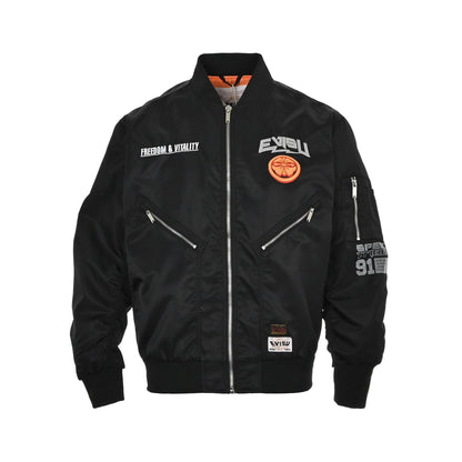 Evisu Bomber Jacket "Black"