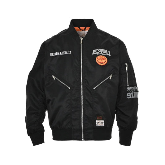 Evisu Bomber Jacket "Black"