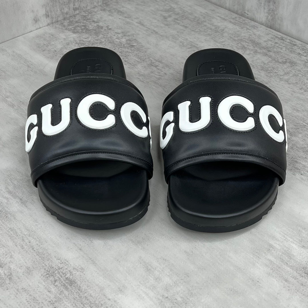 Gucci Slides "Black-White"