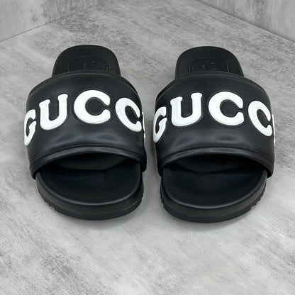 Gucci Slides "Black-White"