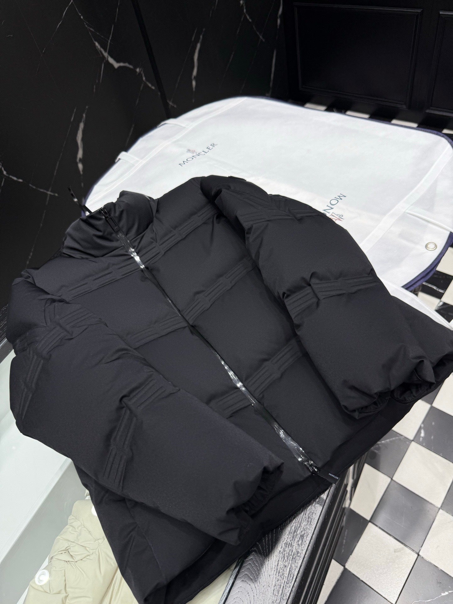Moncler x A$AP Rocky Rally Short Down Jacket "Black"