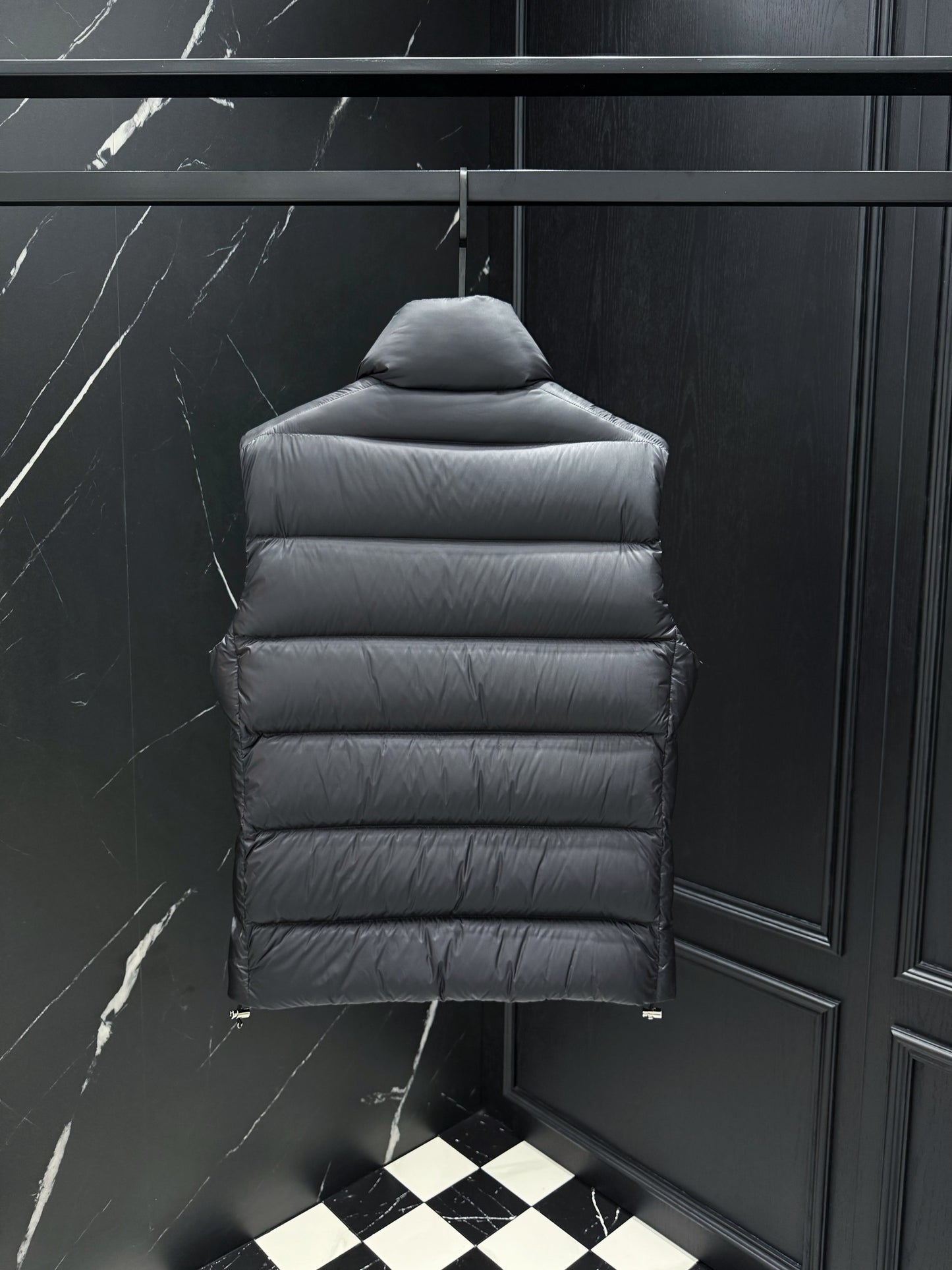 Prada Down Vest "Dark Grey"