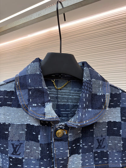 Louis Vuitton Damier Denim Workwear Blouson