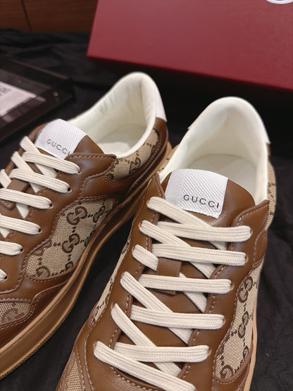 Gucci GG Trainer "Beige-Ebony"