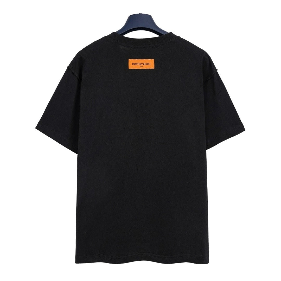 Louis Vuitton Stitch Print T-Shirt "Black"