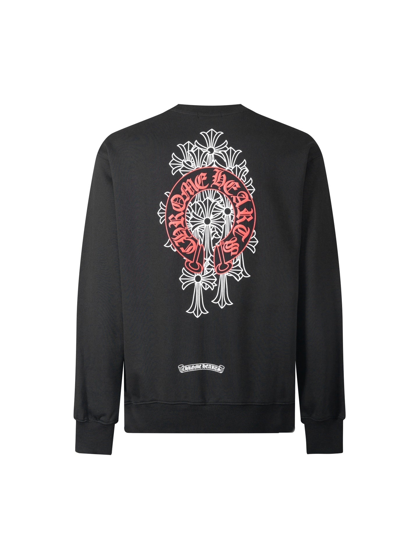 Chrome Hearts Sweatshirt "Black-Red-White"