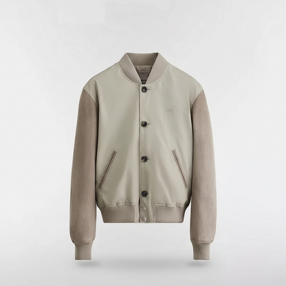 Dior Varsity Jacket "Gray Cotton"