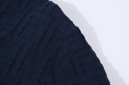 Fendi FF Cotton Pullover "Dark Blue"