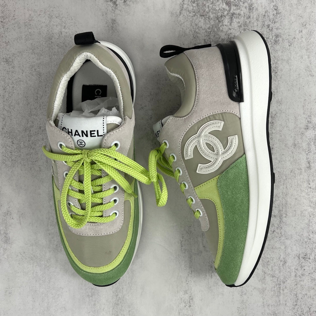 Chanel 22P Low "Grey-Green"