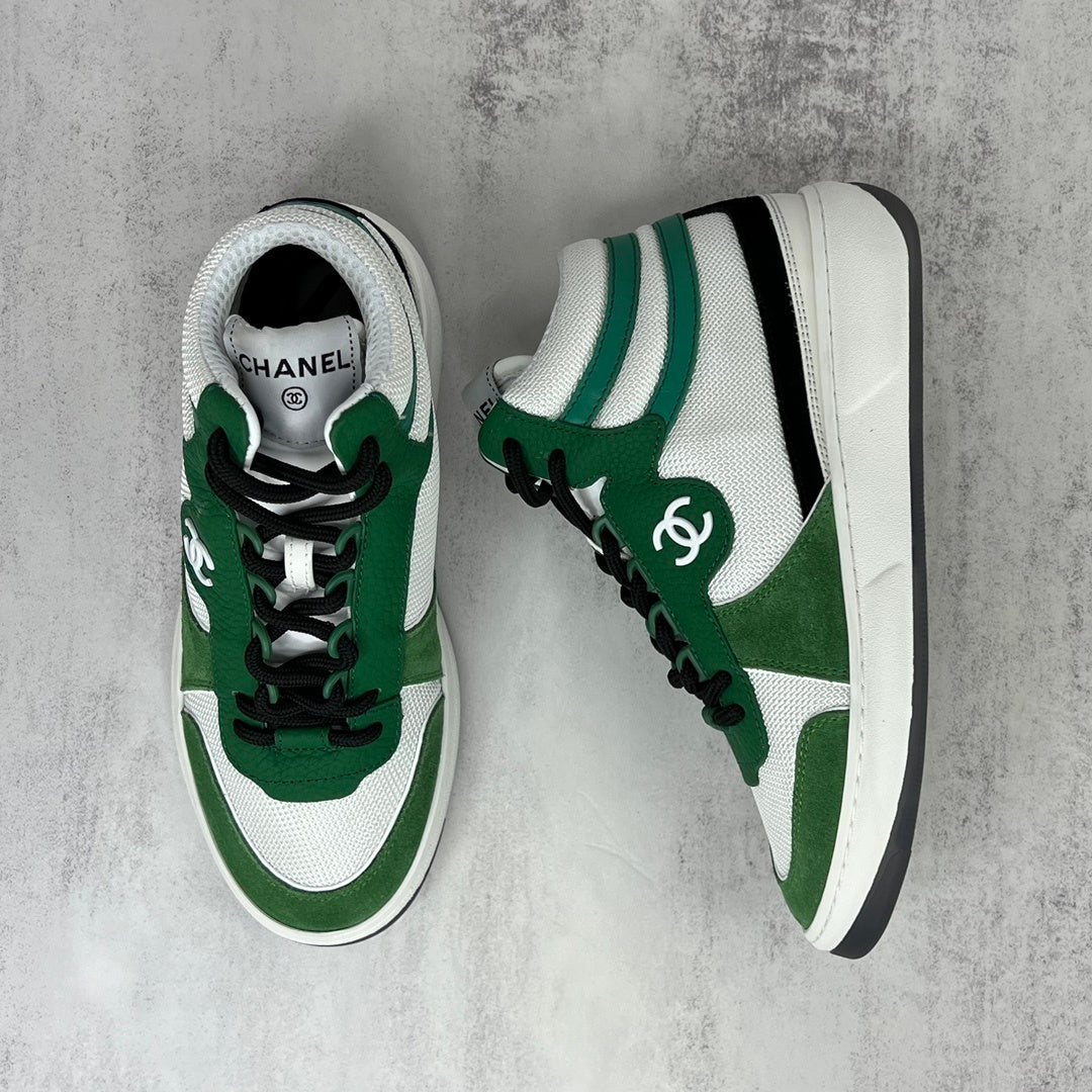 Chanel 22P High-Top "White-Green"