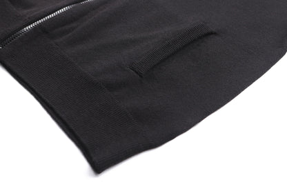 Louis Vuitton LVSE Inside-Out Zipped Through Cashmere Cardigan "Black"