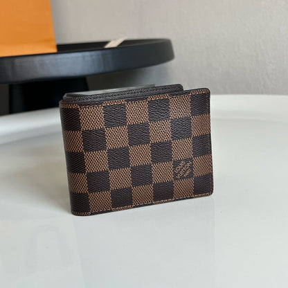 Louis Vuitton Slender Wallet "Damier Ebene"