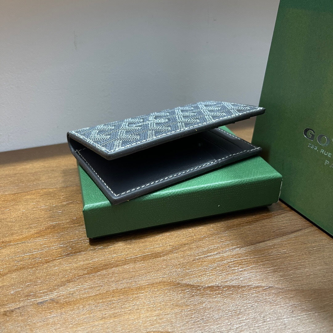 Goyard Saint-Pierre Card Wallet "Grey"