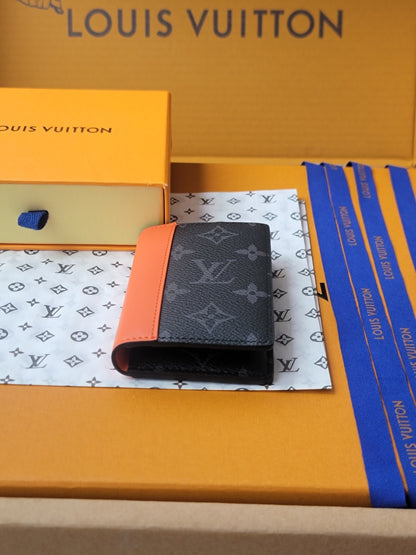Louis Vuitton Pocket Organizer "Sunrise Orange"