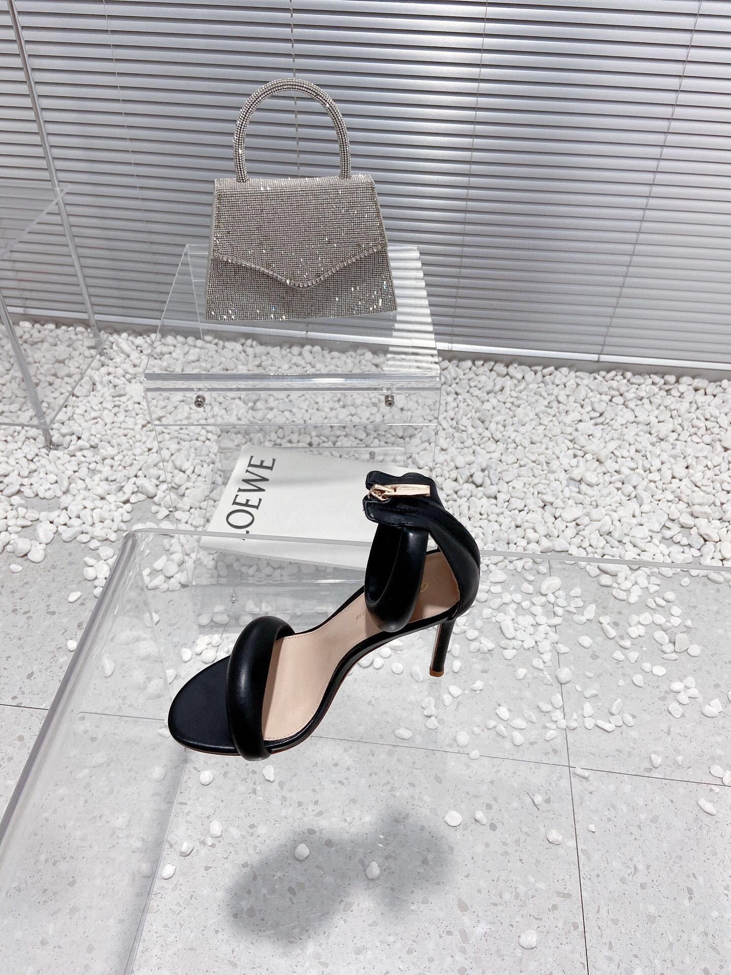 Gianvito Rossi Bijoux High Heels 100mm "Black"
