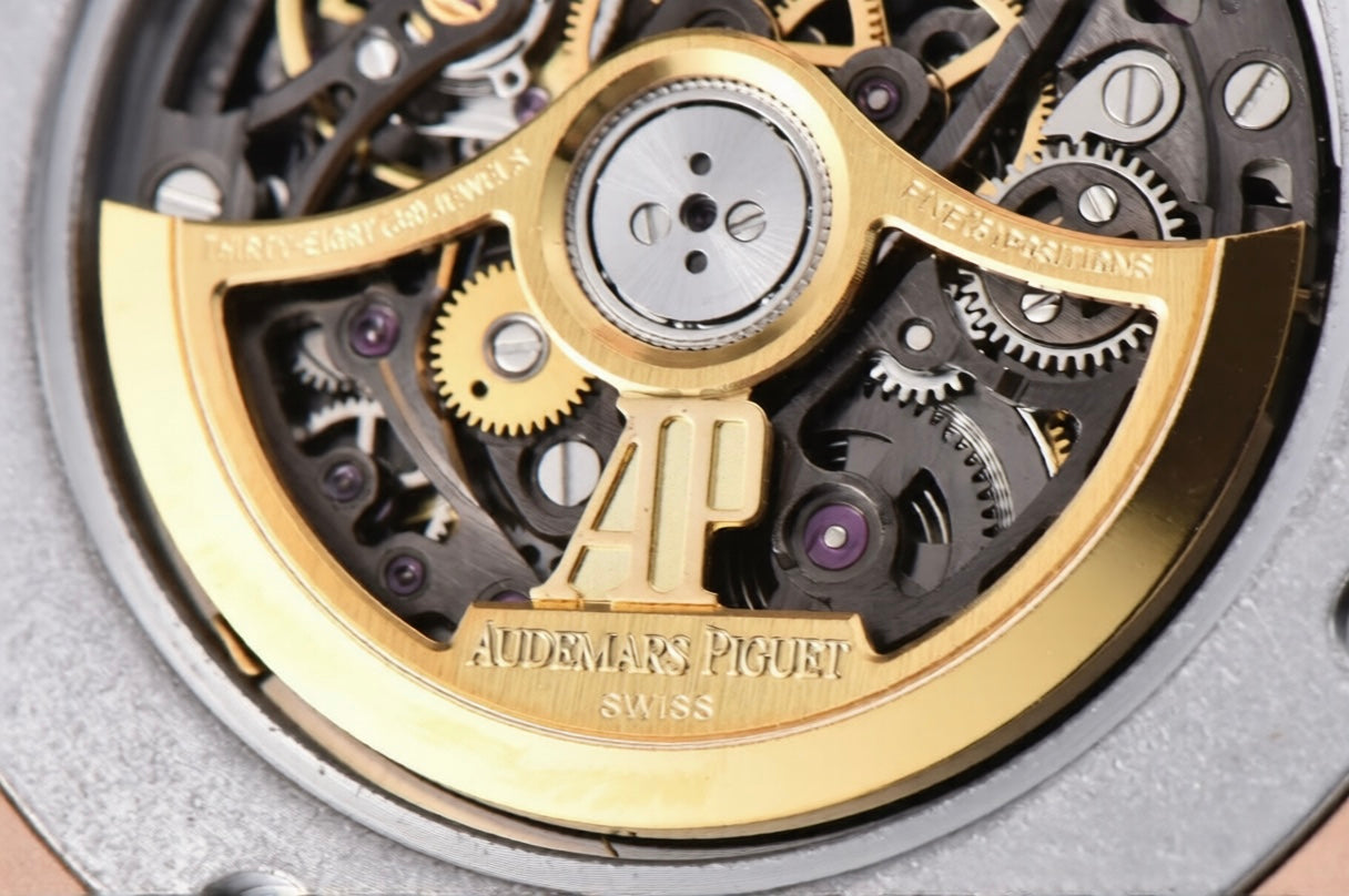 Audemars Piguet Royal Oak Rose Gold 41mm Skeleton Black Dial