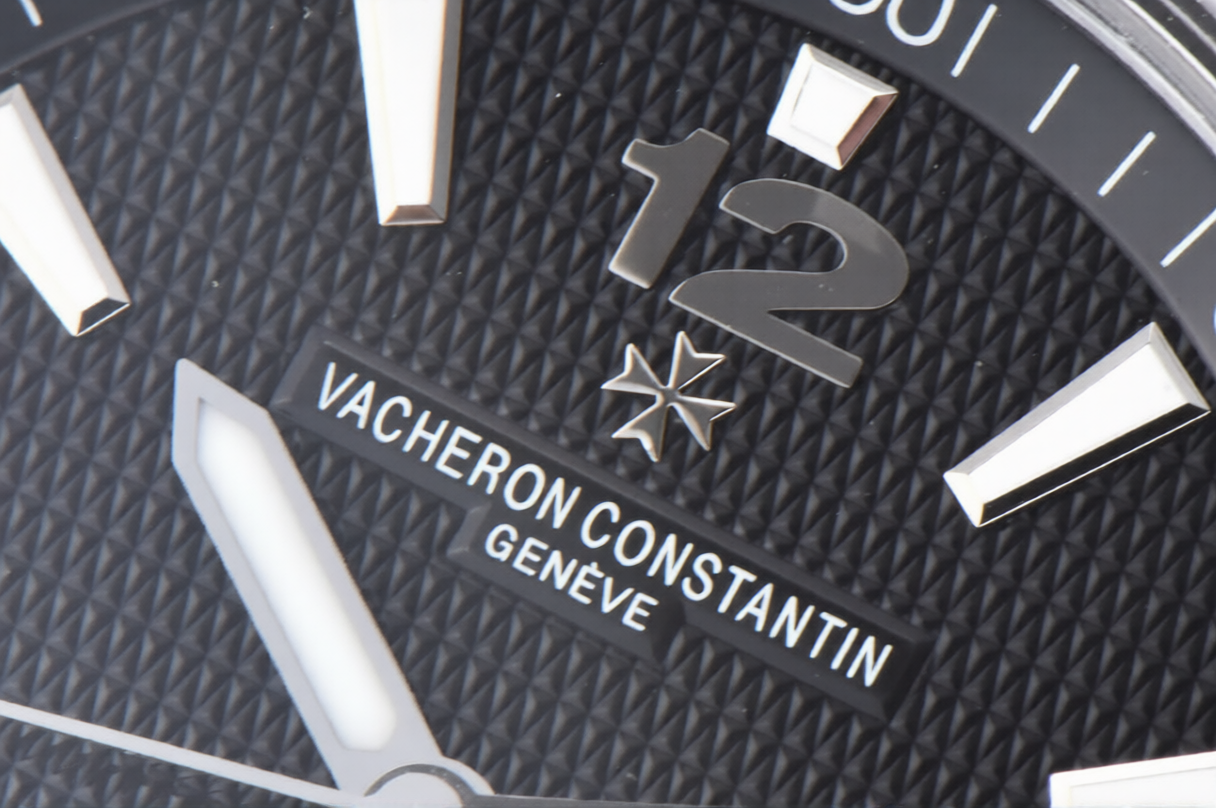 Vacheron Constantin Overseas 42mm Black Rubber Strap Black Dial