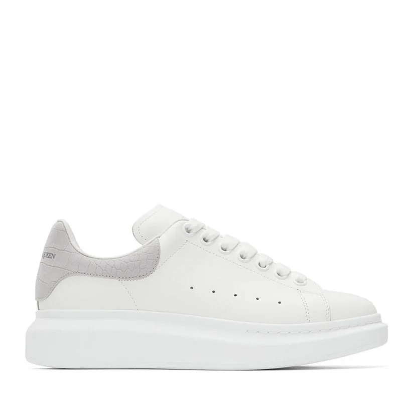 Alexander McQueen Oversized "White-Grey Crocodile"