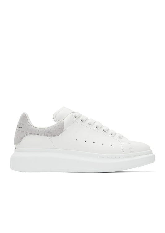 Alexander McQueen Oversized "White-Grey Crocodile"