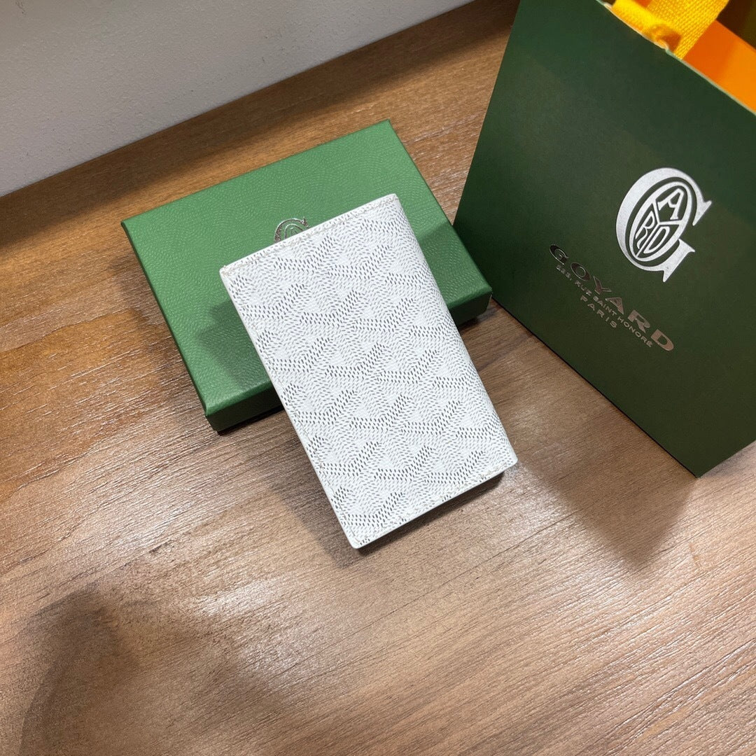Goyard Saint-Pierre Card Wallet "White"