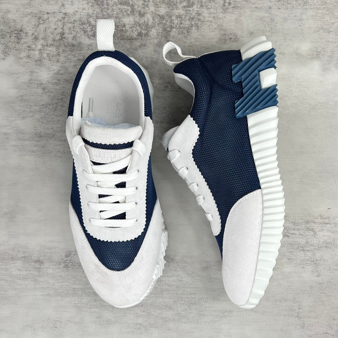 Hermes Bouncing Sneakers "Navy Blue-Grey"